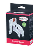 MALESATION Chastity Cage - Clear