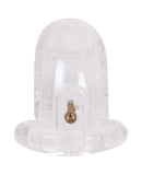 MALESATION Chastity Cage - Clear