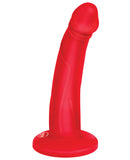 Malesation Harry Silicone Dildo - Red