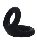 Tantus Uplift Silicone C Ring - Onyx