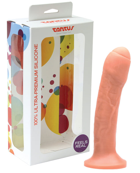 Tantus Uncut Dildo # 2 Small - Cocoa