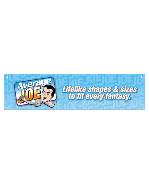 PROMO Average Joe Horizontal Header Sign