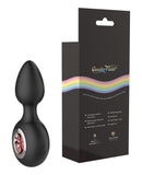 Gender Fluid Tremor Ring Plug Anal Vibe - Black