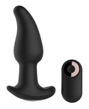 Gender Fluid Twirler Anal Vibe w/Remote - Black