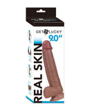 Get Lucky 9.0" Real Skin Series - Light Brown