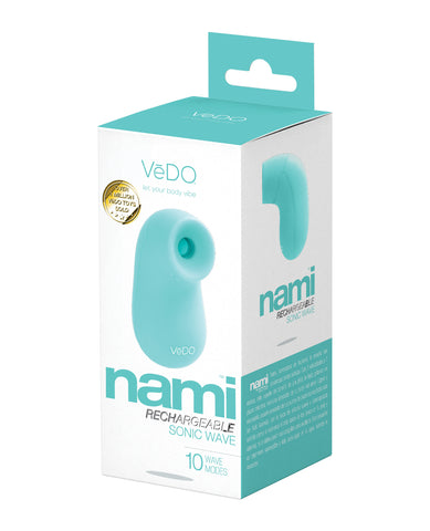 VeDo Nami Rechargeable Sonic Vibe - Tease Me Turquoise