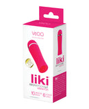 Vedo Liki Rechargeable Flicker Vibe - Foxy Pink