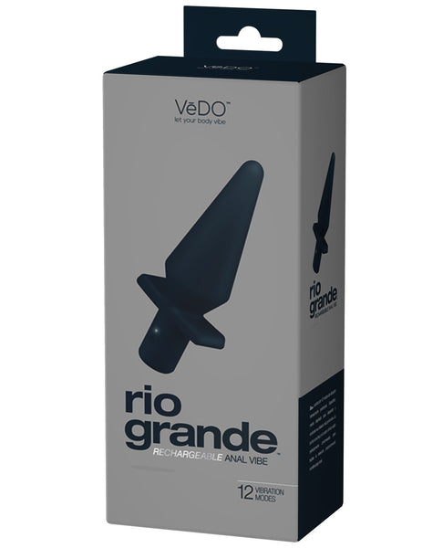 VeDO Rio Grande Anal Vibe - Just Black