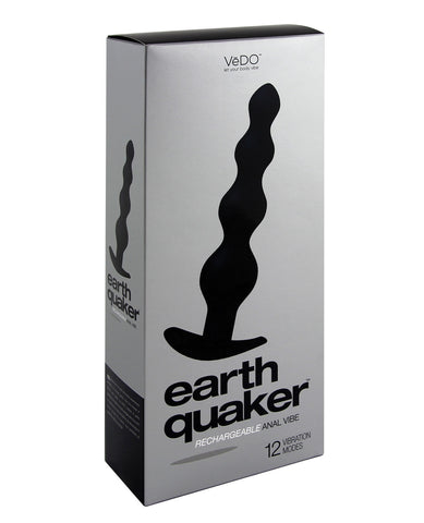 VeDO Earth Quaker Anal Vibe - Just Black