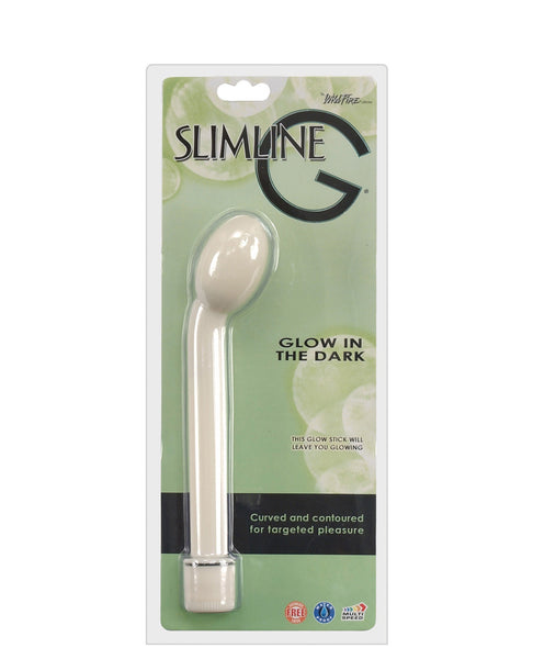 Slimline G 8" Vibrator - Glow in the Dark