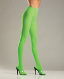 Opaque Nylon Pantyhose - Green