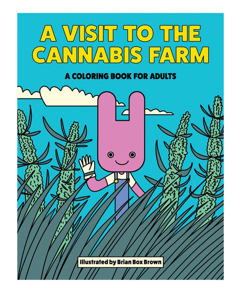 Wood Rocket A Visit to the Cannabis Farm Coloring Book