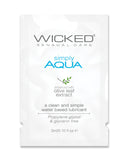 Wicked Sensual Care Simply Aqua Water Based Lubricant  - .1 oz