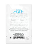 Wicked Sensual Care Simply Aqua Water Based Lubricant  - .1 oz