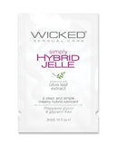 Wicked Sensual Care Simply Hybrid Jelle Lubricant - .1 oz