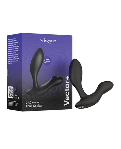 We-Vibe Vector + - Charcoal Black