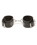 Xplay Passion Fur Wrist Cuffs - Fur Lined in Black