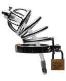 Master Series Chastity Cage w/Flexible Urethral Plug