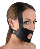 Master Series Face Fuk II Dildo Face Harness - Black