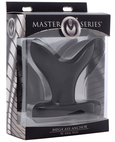 Master Series Mega Ass Anchor Anal Plug XL - Black