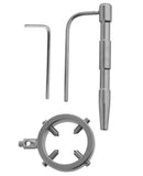 Master Series Skewer Spiked & Urethral Plug - Silver