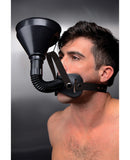 Master Series Latrine Extreme Funnel Gag - Black