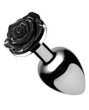 BootySparks Black Rose Anal Plug Small