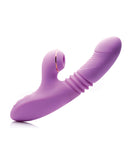 Shegasm Pro Thrust Thrusting Suction Rabbit - Purple