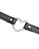 Master Series Dark Heart Chrome Heart Choker - Black