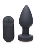 BootySparks Silicone Vibrating LED Plug - Small