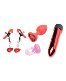 Frisky Passion Heart Gift Set - Red