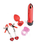 Frisky Passion Heart Gift Set - Red