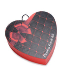 Frisky Passion Fetish Kit w/Heart Gift Box - Red