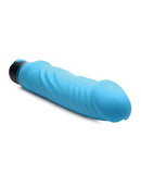 Bang! XL Bullet & Ribbed Silicone Sleeve - Blue