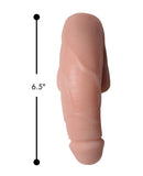 Strap U Large Bulge Packer Dildo - Light