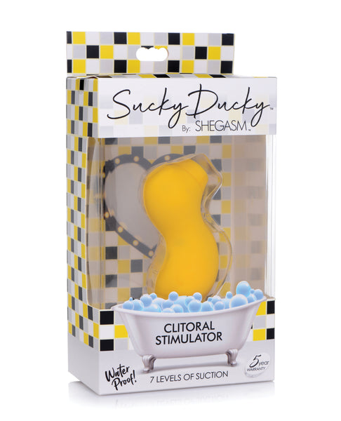 Inmi Shegasm Sucky Ducky Silicone Clitoral Stimulator - Yellow