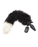 Tailz Snap On Interchangeable Black & White Fox Tail