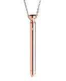 Charmed 7X Vibrating Necklace - Rose Gold