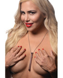 Charmed 7X Vibrating Necklace - Rose Gold