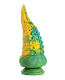 NO ETA $Creature Cocks Monstropus Tentacled Monster Silicone Dildo - Green/Yellow