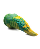 NO ETA $Creature Cocks Monstropus Tentacled Monster Silicone Dildo - Green/Yellow