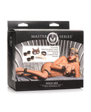 Master Series Leopard Print Bondage Set