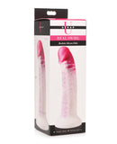 Strap U Real Swirl Realistic Silicone Dildo - Pink