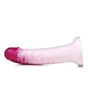 Strap U Real Swirl Realistic Silicone Dildo - Pink