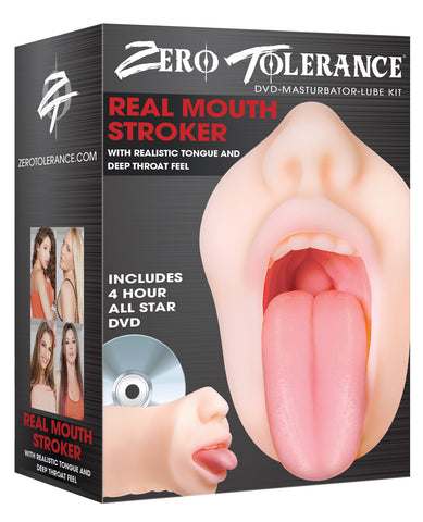 Zero Tolerance Real Mouth Stroker